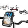 Support de téléphone pour moto et vélo étanche écran 4,7 à 6,8 pouces montage sur guidon rapide