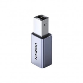 UGREEN Adaptateur Imprimante USB B 2.0 Mâle vers USB C Femelle Câble Imprimante en Aluminium Compatible avec imprimante HP, C...