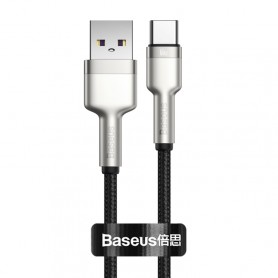 Cable de charge Baseus 6A 66W USB vers Type-C Câble de données à charge rapide USB-C / Type-C, longueur: 1 m