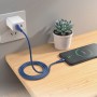 Cable Micro USB Borofone cable tréssé Data et charge 1m