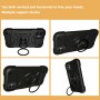 Coque Survivor pour iPhone X/XS - silicone antichoc - aimant et bague