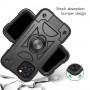 Coque Survivor pour iPhone 12 Pro Max - silicone antichoc - aimant et bague