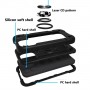 Coque Survivor pour iPhone 14 Pro - silicone antichoc - aimant et bague