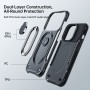 Coque Survivor pour iPhone 14 Plus - silicone antichoc - aimant et bague