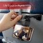 Support de téléphone portable pour avion, support de voyage portable, pliable et rotatif, support de siège de train pour self...