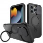 Coque Survivor pour iPhone 15 Pro Max - silicone antichoc - aimant et bague