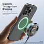 Chargeur sans fil à aspiration magnétique MagSafe transparent 15W
