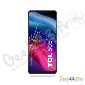 Réparation écran TCL 505 Vitre LCD