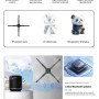 P65 3D Hologram Advertising Fan Projector EU Adapter