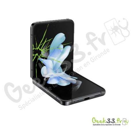 Réparation écran Z flip 4 (f721b) Vitre ecran Oled