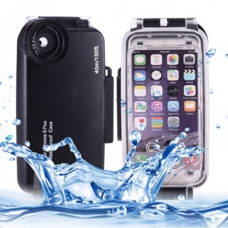 Coque iPhone 6 Plus/6S Plus - 40m Boîtier de plongée imperméable PC + étui de protection ABS