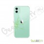 Réparation vitre arriere Apple iPhone 11 avec chassis
