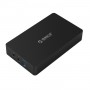 ORICO boîtier de disque dur externe de stockage USB 3.0 Type-B à SATA 3.0 pour 2,5 pouces / 3,5 pouces SATA HDD / SSD, prot...