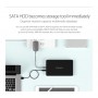 ORICO boîtier de disque dur externe de stockage USB 3.0 Type-B à SATA 3.0 pour 2,5 pouces / 3,5 pouces SATA HDD / SSD, prot...