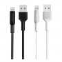 Borofone 2A 8 Pin Cable de charge lightning, Longueur: 100 cm (Noir)