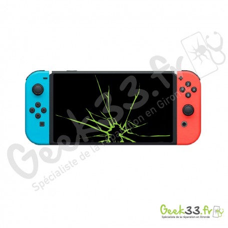 Réparation écran LCD Nintendo Switch Noir Origine