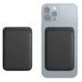 Porte-cartes en cuir avec MagSafe pour iPhone