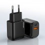 JOYROOM 20W Chargeur de voyage intelligent double port PD + QC3.0